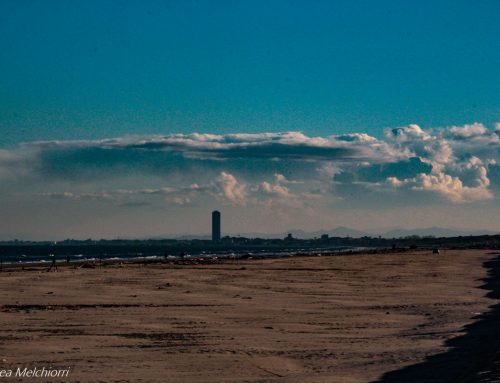 Spiaggia in Autunno a Cervia